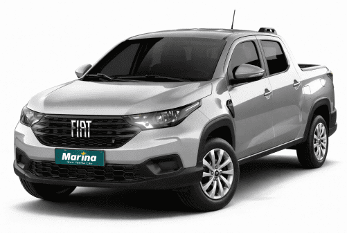 Strada cabine dupla - Marina - Aluguel de carros em Fortaleza